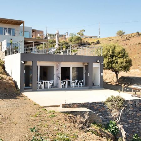 Beachfront Studio Kyma West ~ Crete's Hidden Gem Kaloi Limenes Exterior foto