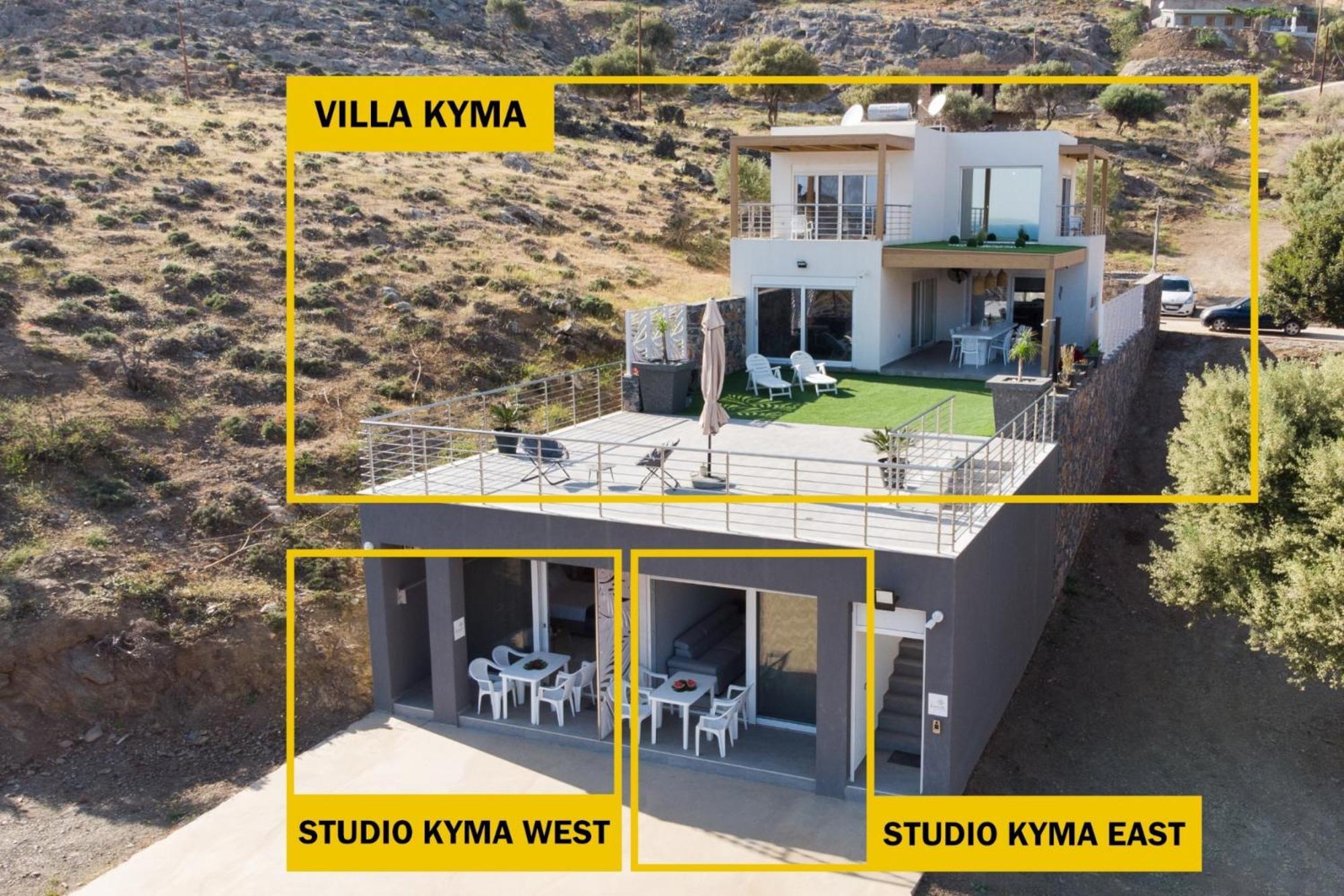 Beachfront Studio Kyma West ~ Crete's Hidden Gem Kaloi Limenes Exterior foto